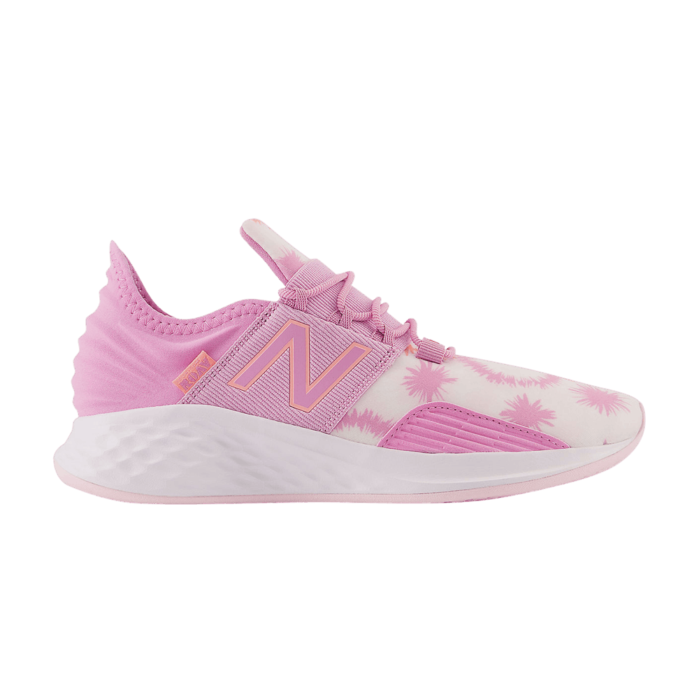 Кроссовки New Balance Fresh Foam Roav Little Kid Wide 'Raspberry Tie-Dye'