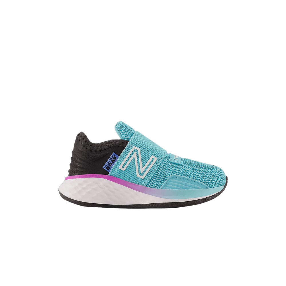 Кроссовки New Balance Fresh Foam Roav Slip-On Toddler 'Summer Aqua Black'