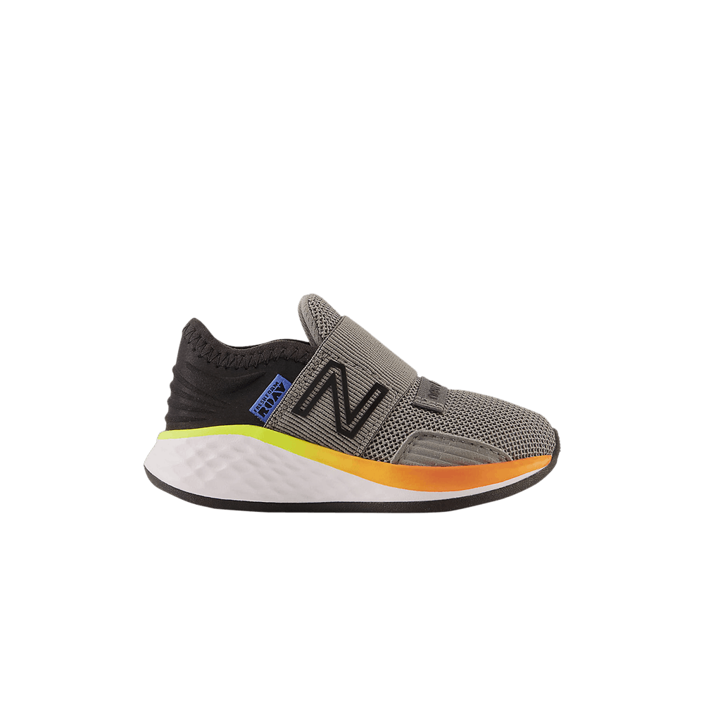 Кроссовки New Balance Fresh Foam Roav Slip-On Toddler Wide 'Harbor Grey Pineapple'