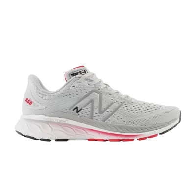 New Balance Fresh Foam X 860v13 2E Wide 'Light Aluminum True Red'