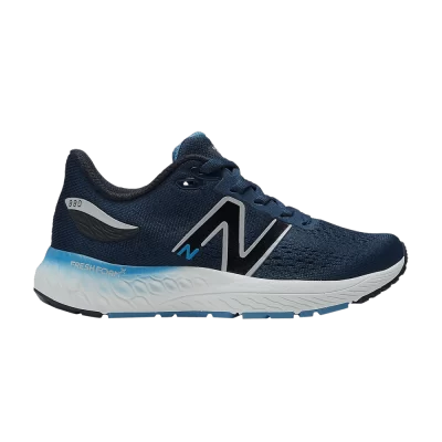 New Balance Fresh Foam X 880v12 Little Kid 'Navy Heritage Blue'