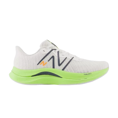 New Balance FuelCell Propel v4 2E Wide 'White Bleached Lime Glow'