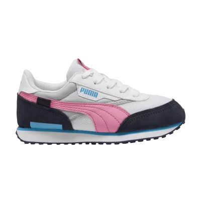 Puma Future Rider Little Kid 'Splash - White Navy Pink'