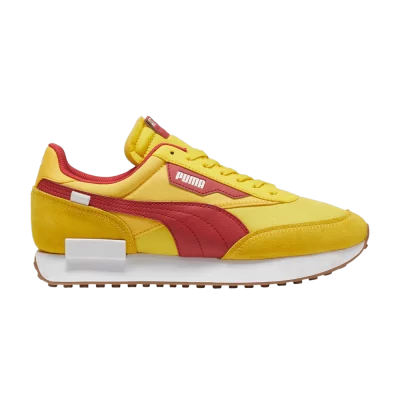 Puma Future Rider Play On 'Pel√© Yellow Club Red'