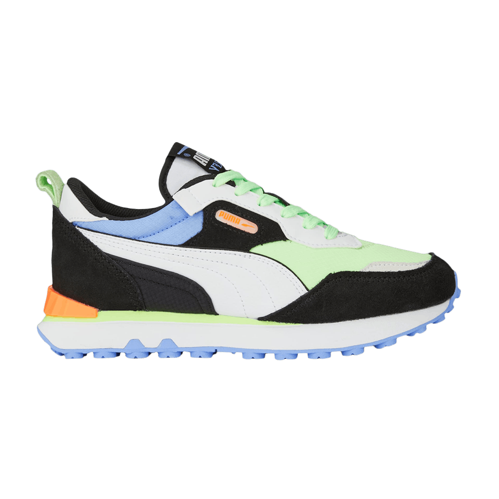 Кроссовки Puma Rider FV Jr 'Elektro Purple Fizzy Lime'