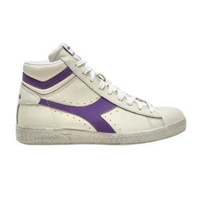 Diadora Game L High Waxed 'White Violet Berry'