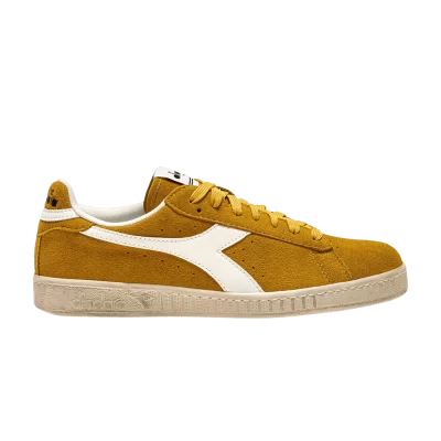 Diadora Game L Low Suede Waxed 'Yellow Ochre'