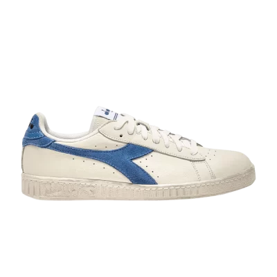 Diadora Game Low Waxed Suede Pop 'White Bleached Denim'