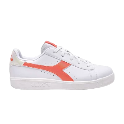 Diadora Game P Big Kid 'Fusion Coral White'