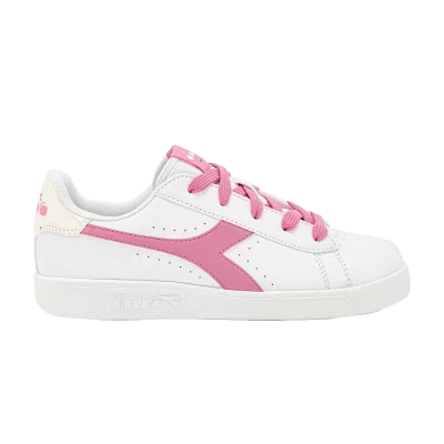 Diadora Game P Big Kid 'White Pink Carnation'