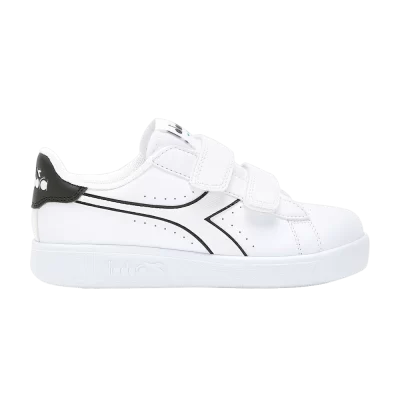 Diadora Game P Little Kid 'White Black'