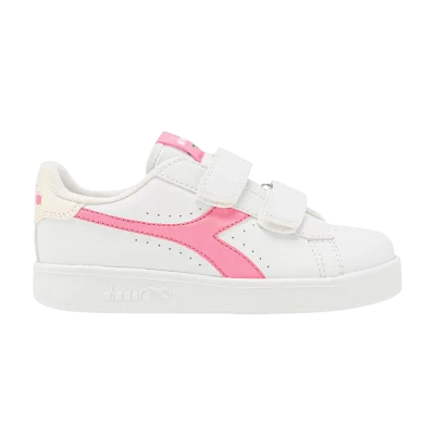 Diadora Game P Little Kid 'White Pink Carnation'