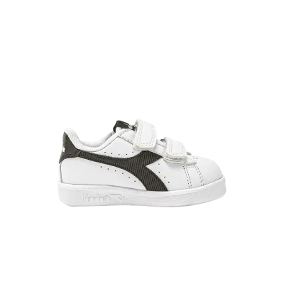 Diadora Game P Toddler 'White Black'