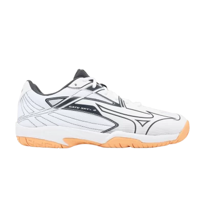 Mizuno Gate Sky Plus 4 Wide 'White Black Oyster'