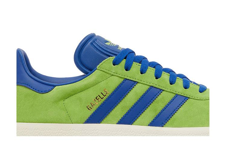 Adidas gazelle lime best sale