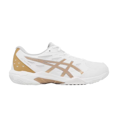 ASICS Gel Rocket 11 2E Wide 'White Pure Gold'