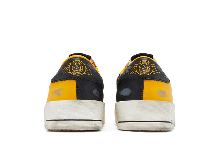Кроссовки Golden Goose Stardan Net Stars 'Yellow Black'