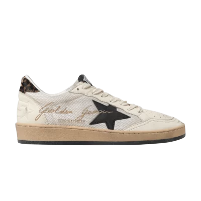 Golden Goose Wmns Ball Star 'Beige Cream Leopard'