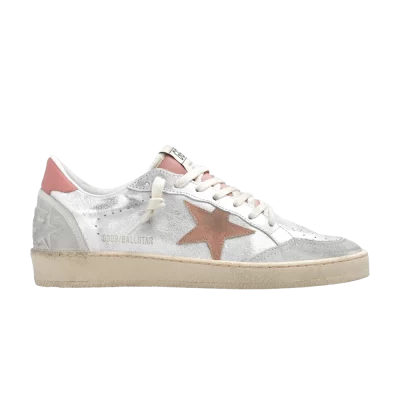 Golden Goose Wmns Ball Star 'Silver Ash Rose Ice'