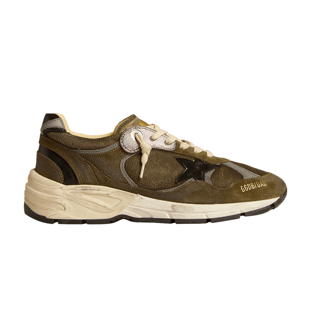 Кроссовки Golden Goose Wmns Dad-Star 'Military Green Black'