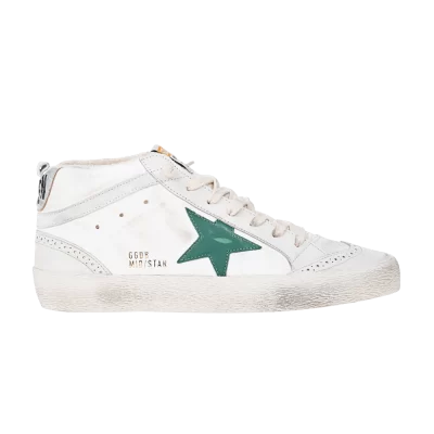 Golden Goose Wmns Mid Star 'Cream Green'