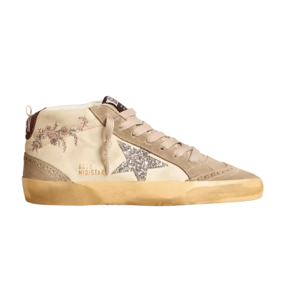 Golden Goose Wmns Mid Star 'Floral Embroidery'