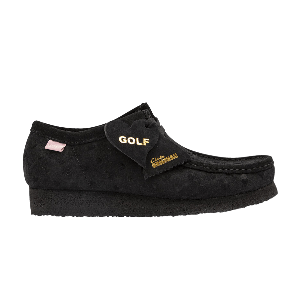 Кроссовки Golf Wang x Clarks Wallabee 'Black'