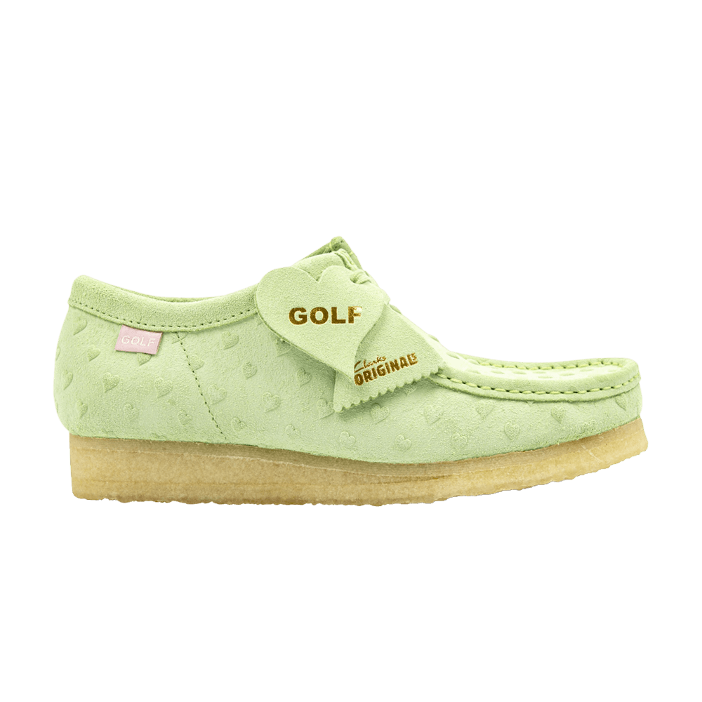 Кроссовки Clarks Golf Wang x Wallabee 'Light Green'