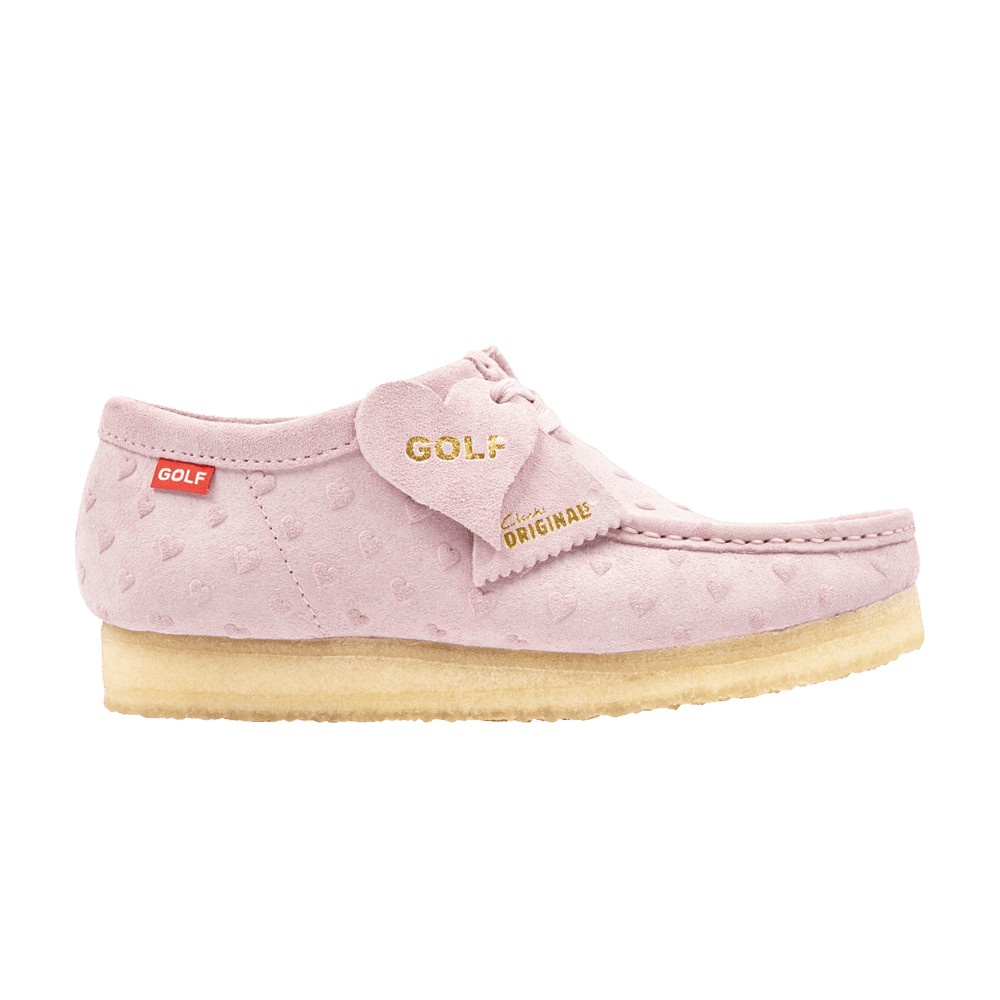 Кроссовки Clarks Golf Wang x Wallabee 'Light Pink'