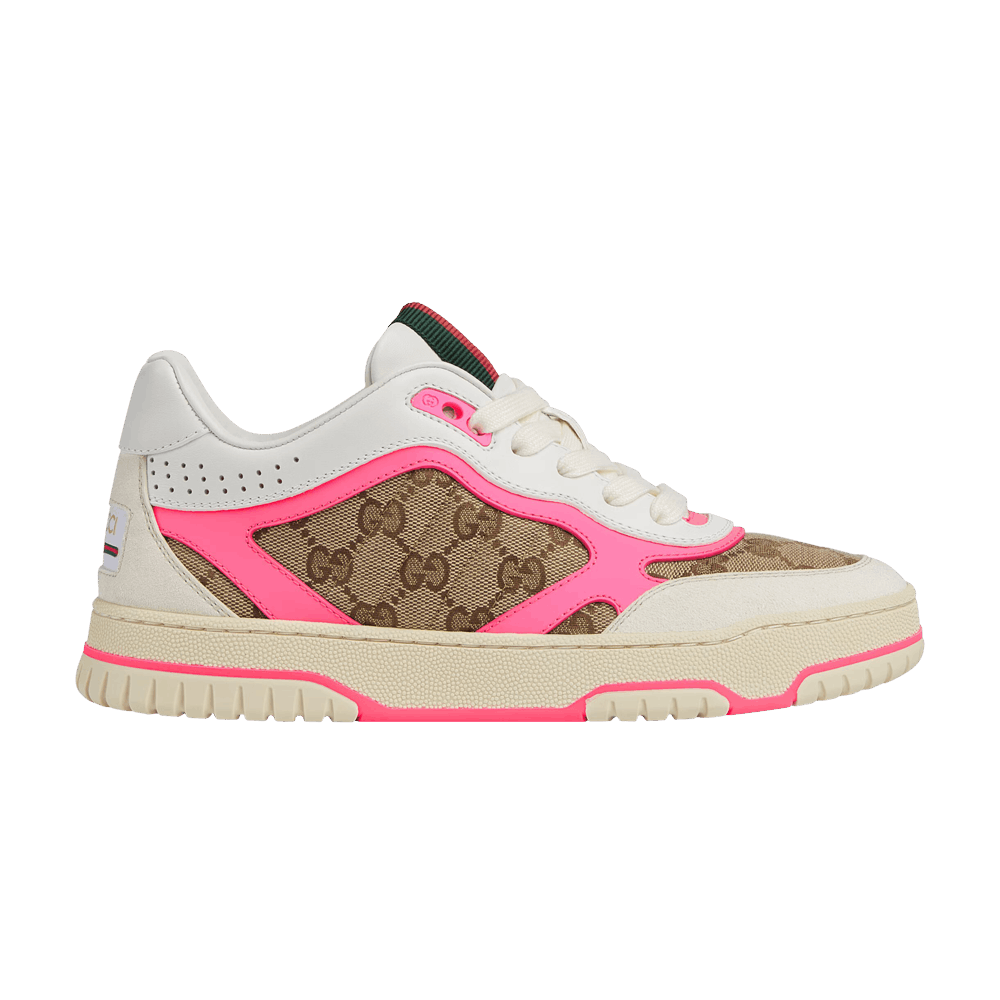 gucci-wmns-re-web-sneaker-gg-canvas-beige-fuchsia-785452-aadhw-9563