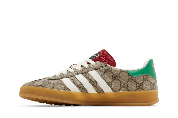 Кроссовки adidas Gucci x Wmns Gazelle 'Beige GG Monogram'