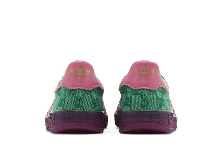 Кроссовки adidas Gucci x Wmns Gazelle 'Green GG Monogram'