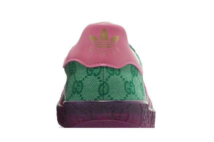 Кроссовки adidas Gucci x Wmns Gazelle 'Green GG Monogram'