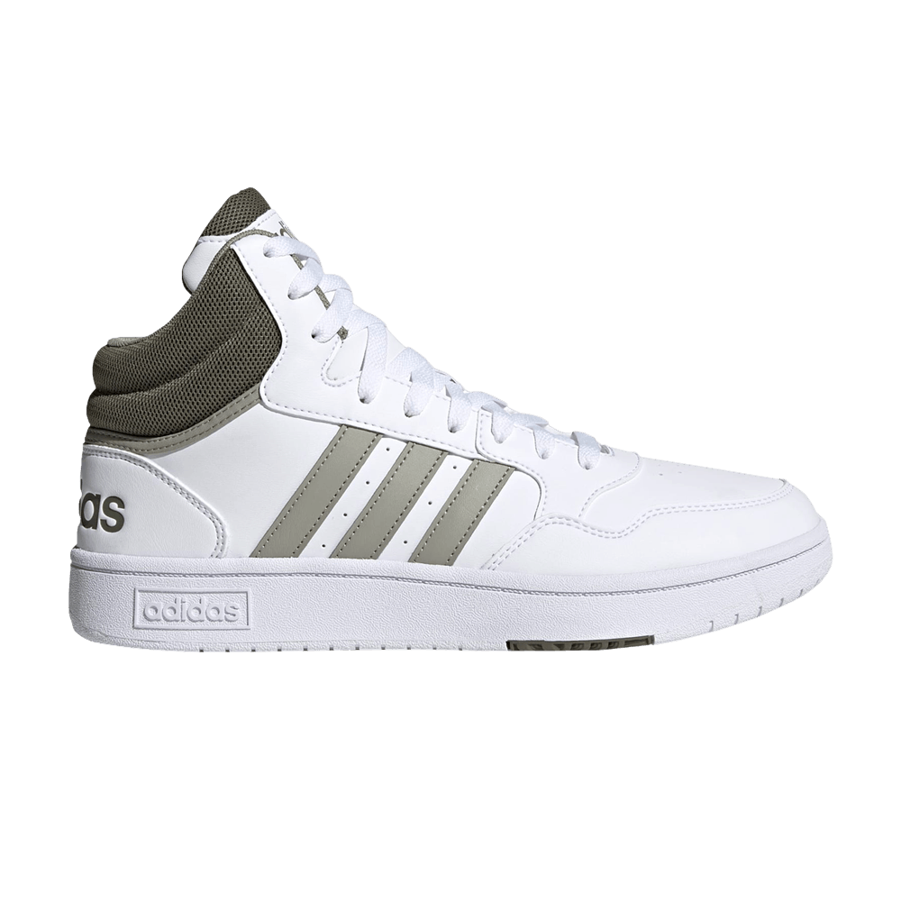 Кроссовки adidas Hoops 3.0 Mid Classic 'White Olive Strata'