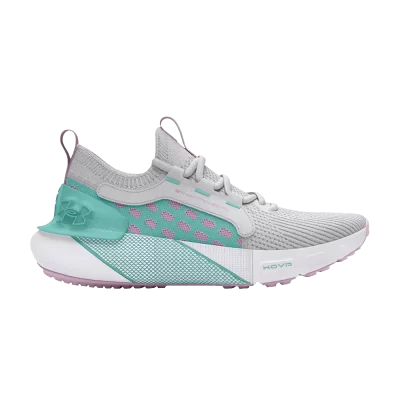 Under Armour HOVR Phantom 3 SE GS 'Halo Grey Radial Turquoise'