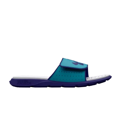 Under Armour Ignite Pro Graphic Slide GS 'Sonar Blue Surf'