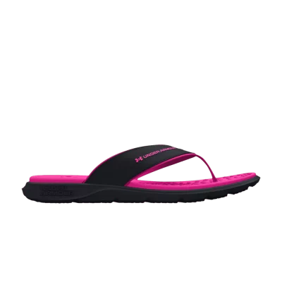 Under Armour Ignite Pro Marbella Sandal GS 'Black Rebel Pink'