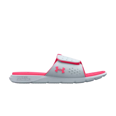 Under Armour Ignite Pro Slide GS 'Halogen Blue Pink Shock'