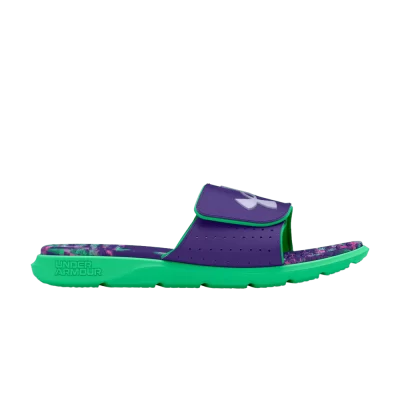 Under Armour Ignite Pro Slide GS 'Vapor Green Celeste'