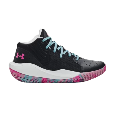 Under Armour Jet '21 GS 'Black Pink Aqua'