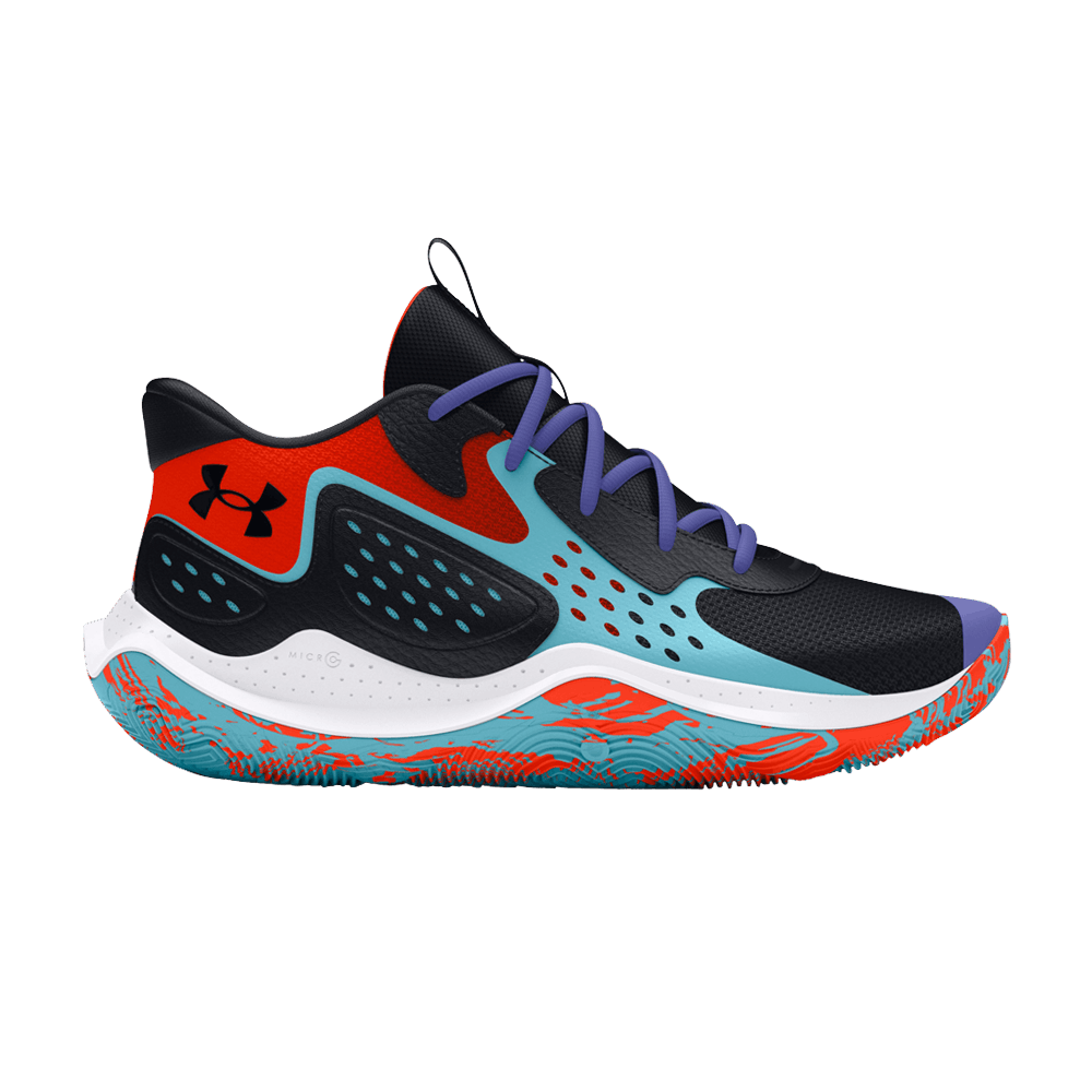 Кроссовки Under Armour Jet '23 'Black Sky Blue'