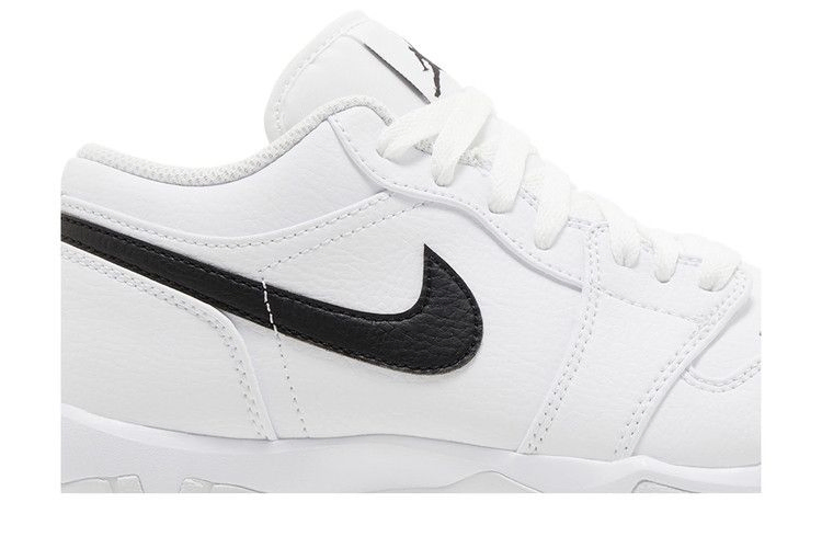 Кроссовки Air Jordan 1 Low Cleat GS 'White Black'