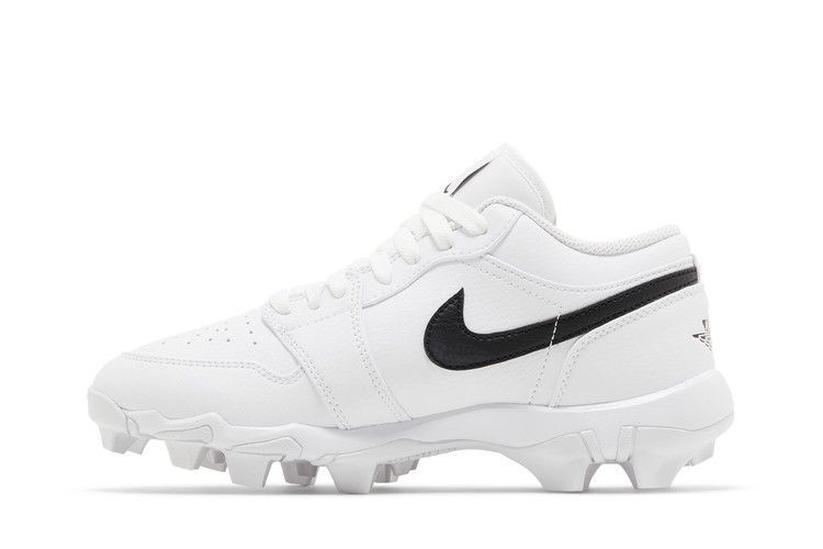 Кроссовки Air Jordan 1 Low Cleat GS 'White Black'