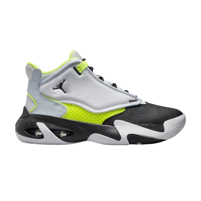 Air Jordan Max Aura 4 GS 'Platinum Black Volt'