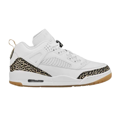 Air Jordan Spizike Low 'White Black Metallic Gold'