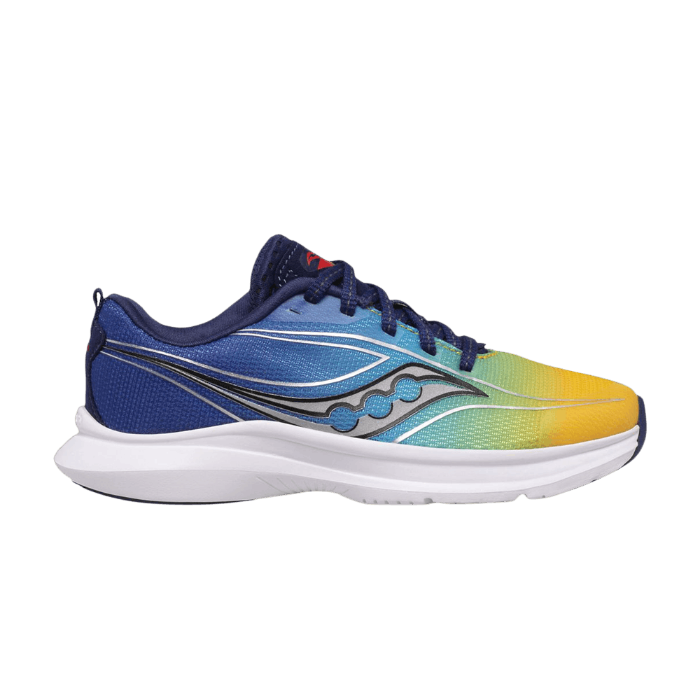 Кроссовки Saucony Kinvara 13 Big Kid 'Blue Yellow'