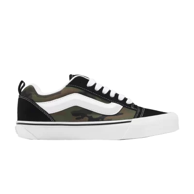 Vans Knu-Skool 'Camo Black White'