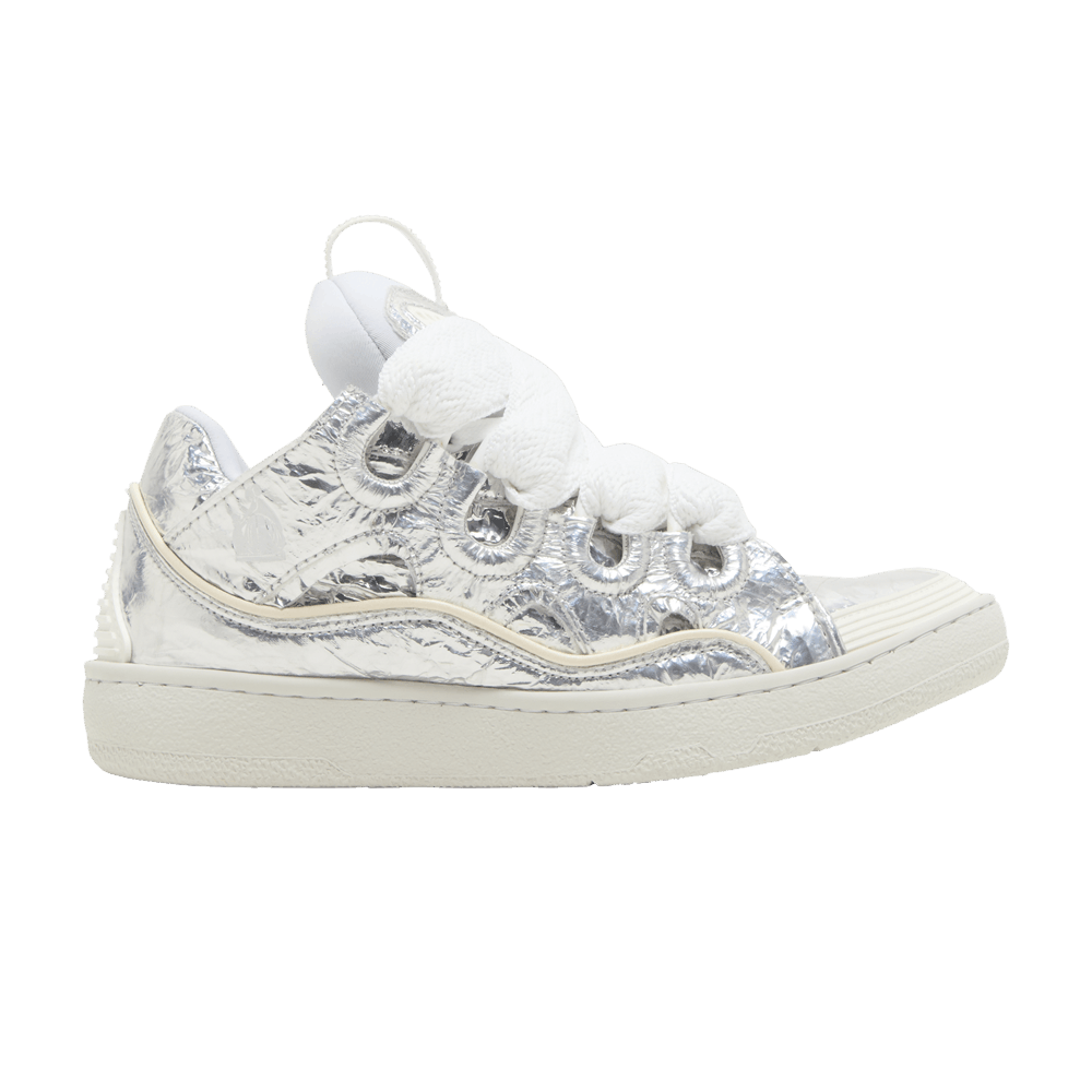 Кроссовки Lanvin Wmns Curb Sneaker 'Crinkled Metallic Leather'
