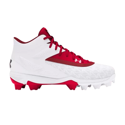 Under Armour Leadoff Mid RM 3.0 Jr 'Red White'