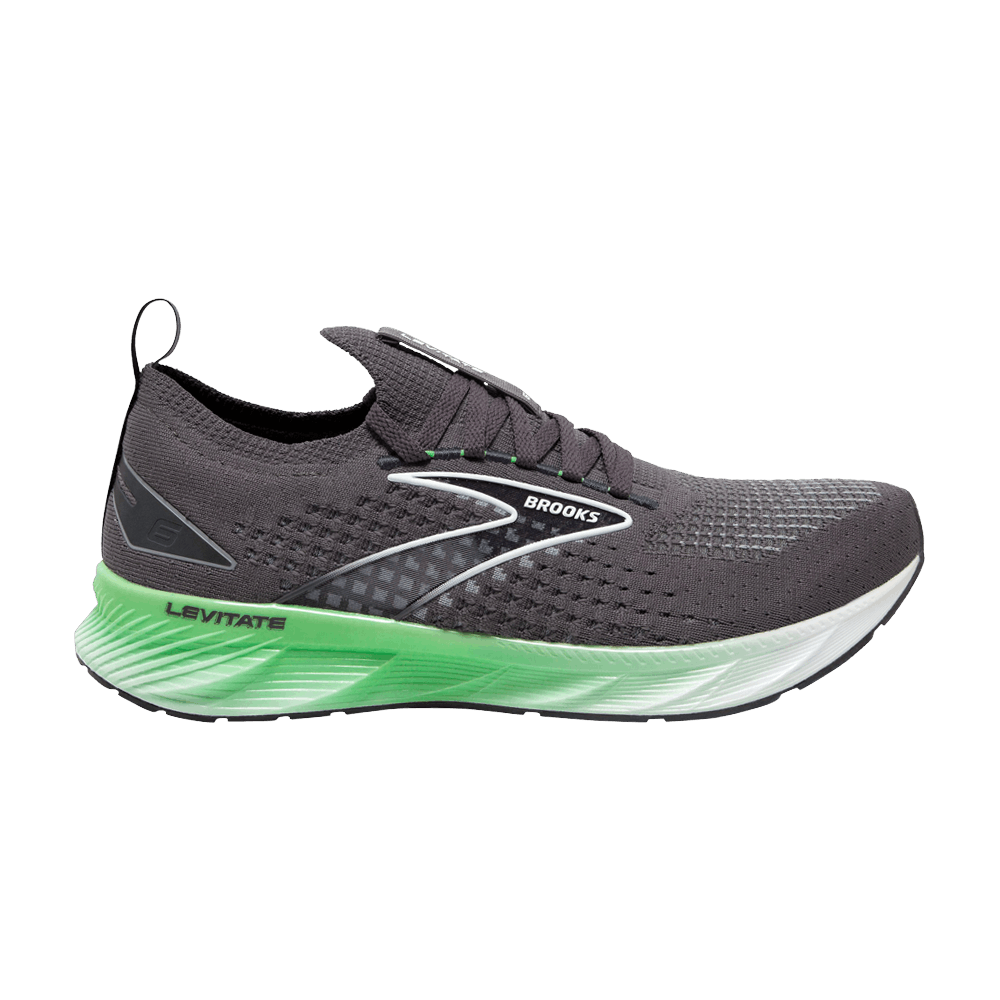 Кроссовки Brooks Levitate StealthFit 6 'Blackened Pearl Green'